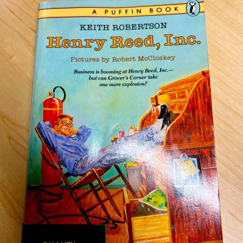 Henry Reed, Inc. Book by Keith Robertson